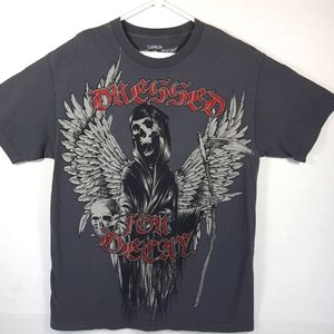 CARBON Authentic Mens Dressed For Decay T-Shirt Lg